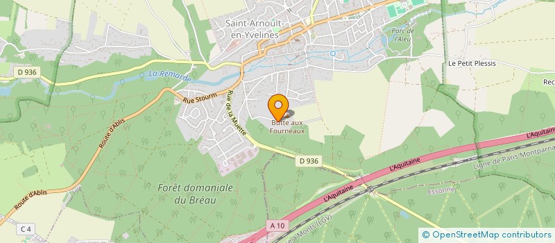 localisation de l'entreprise S.C.I DARNY  SAINT-ARNOULT-EN-YVELINES