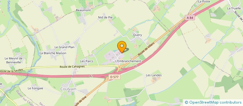 localisation de l'entreprise S.C.I DAVLINE & ASSOCIES  SEULLINE