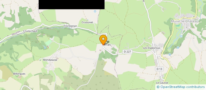 localisation de l'entreprise S.C.I. DE CARCASSONNE  VALADY