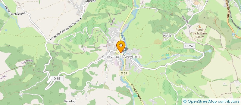 localisation de l'entreprise S.C.I. DE DIGNE  SALLES-LA-SOURCE