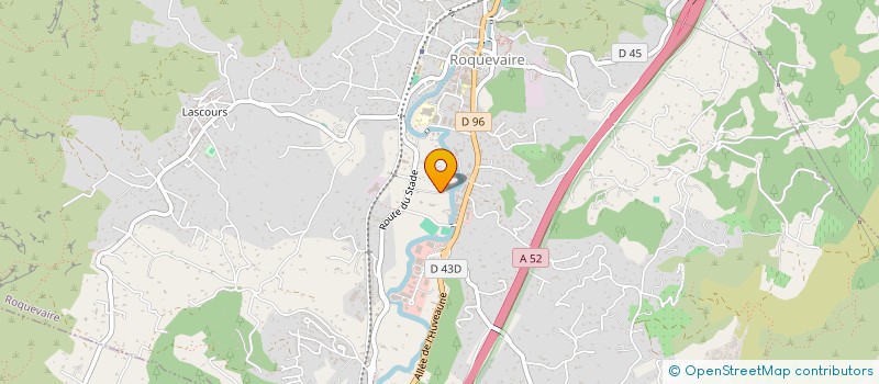 localisation de l'entreprise S.C.I. DE FLORE  ROQUEVAIRE