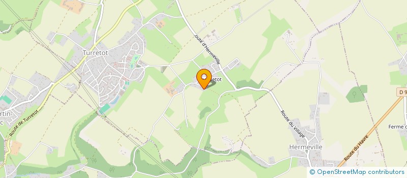 localisation de l'entreprise S.C.I. DE L'EAU  CRIQUETOT-L'ESNEVAL