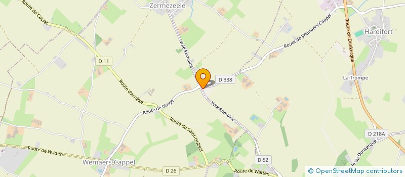 localisation de l'entreprise S.C.I. DE L'HAGUEDORN à HARDIFORT