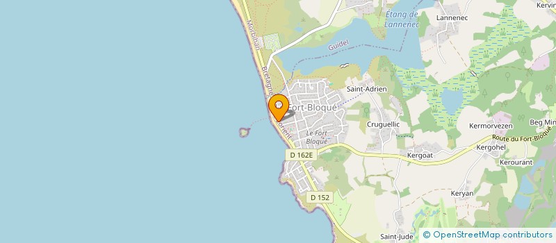 localisation de l'entreprise S.C.I. DE L'OCEAN à PLOEMEUR