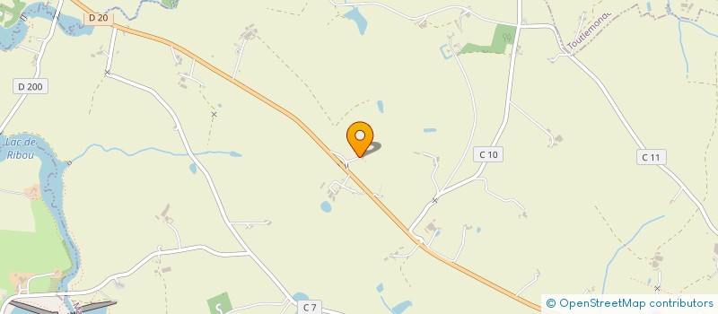 localisation de l'entreprise S.C.I. DE LA CHEVRIERE  MAULEVRIER