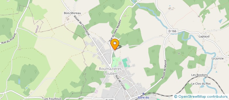 localisation de l'entreprise S.C.I. DE LA COMMANDERIE à TERRES-DE-HAUTE-CHARENTE
