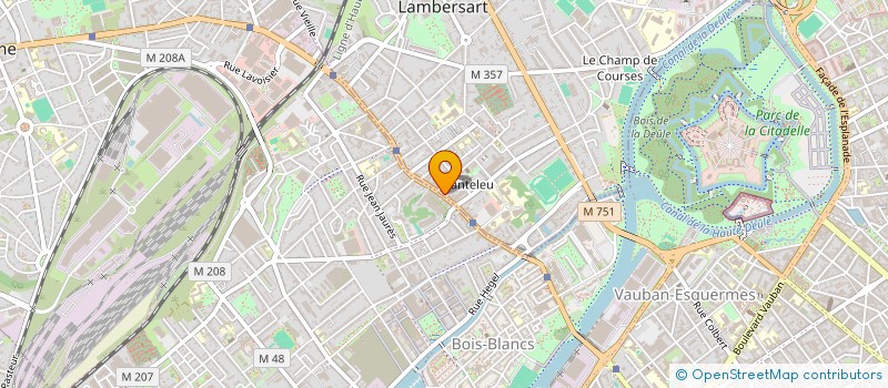 localisation de l'entreprise S.C.I. DE LA CONFERENCE à LAMBERSART