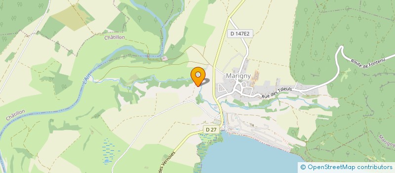 localisation de l'entreprise S.C.I. DE LA CROIX MAURIENNE  MARIGNY