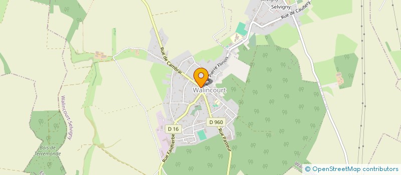 localisation de l'entreprise S.C.I. DE LA HAIE JOLIE  ELINCOURT