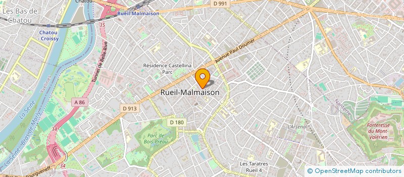 localisation de l'entreprise S.C.I. DE LA MAISON BLANCHE à RUEIL-MALMAISON
