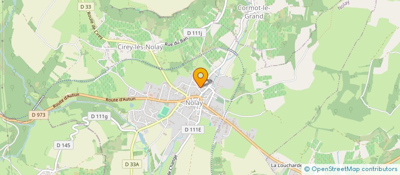 localisation de l'entreprise S.C.I. DE LIK à NOLAY