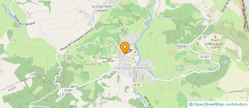 localisation de l'entreprise S.C.I. DE MONTPELLIER  SALLES-LA-SOURCE