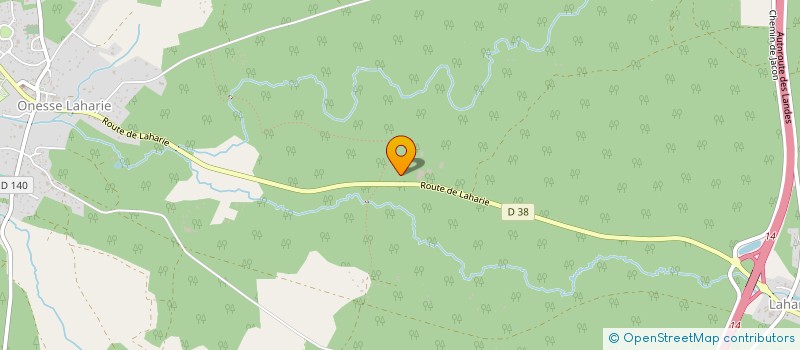 localisation de l'entreprise S.C.I DE SA DIOGO  ONESSE-LAHARIE