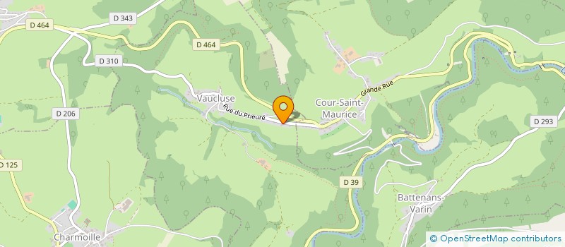 localisation de l'entreprise S.C.I DEBOMAT  VAUCLUSE