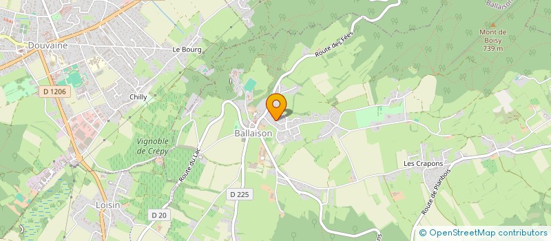 localisation de l'entreprise S.C.I. DEGRANGE  BALLAISON