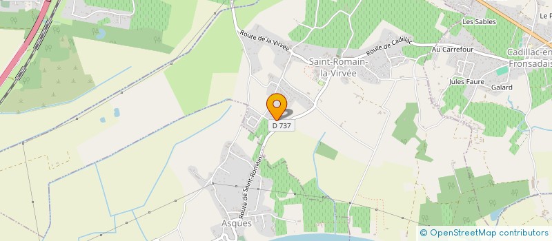 localisation de l'entreprise S.C.I. DEL SOL  SAINT-ROMAIN-LA-VIRVEE