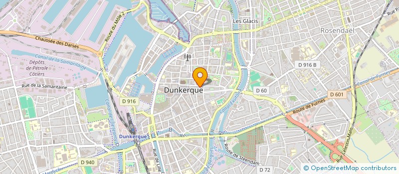 localisation de l'entreprise S C I DELTA à DUNKERQUE