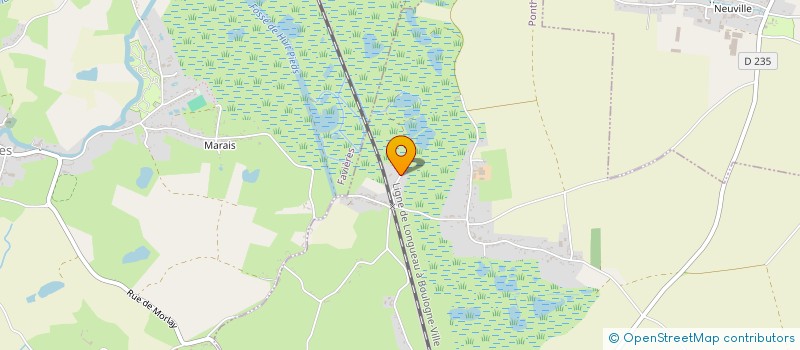 localisation de l'entreprise S.C.I DELTA FC  PONTHOILE