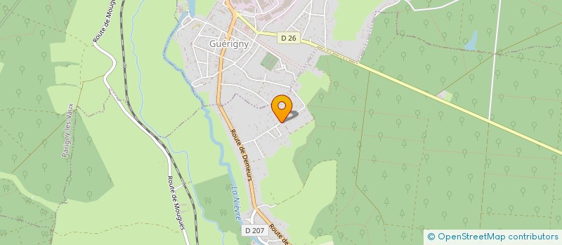 localisation de l'entreprise S.C.I. DEM'S  URZY