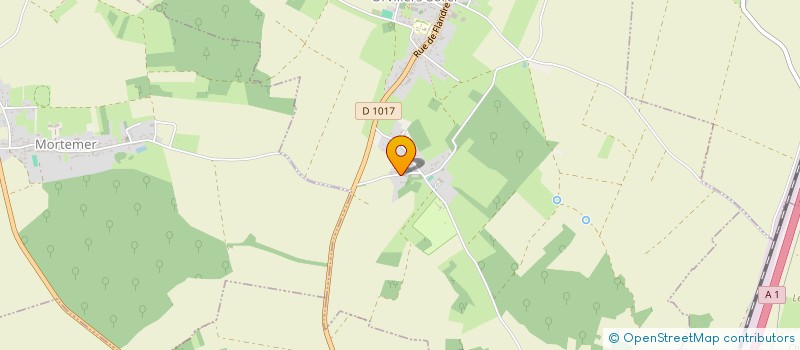 localisation de l'entreprise S.C.I. DES 5 JONQUILLES  ORVILLERS-SOREL