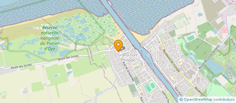 localisation de l'entreprise S.C.I. DES CINQ CHEMINS  GRAND-FORT-PHILIPPE