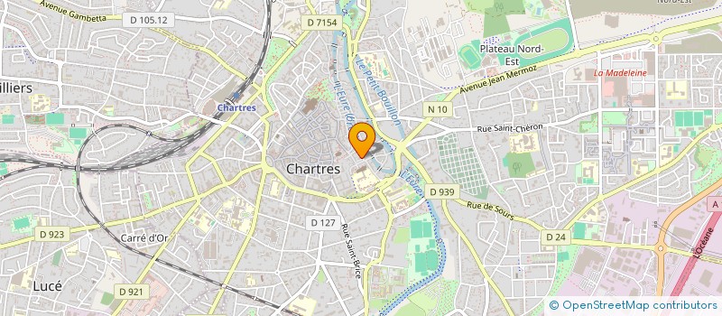 localisation de l'entreprise S C I DES CORDIERS à CHARTRES