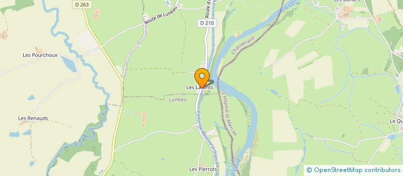 localisation de l'entreprise S.C.I DES GRANGES  CHASSENARD