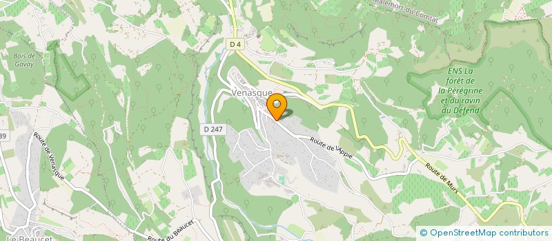 localisation de l'entreprise S.C.I DES GRENADIERS  VENASQUE