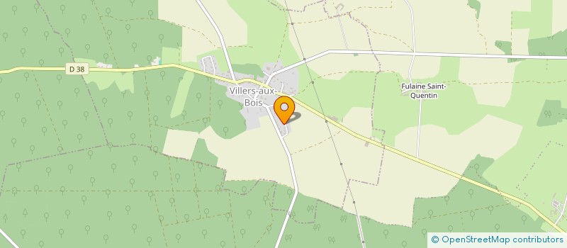 localisation de l'entreprise S.C.I DES LYS à VILLERS-AUX-BOIS