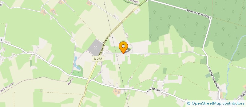 localisation de l'entreprise S.C.I. DES MUTERNES  MONDREPUIS