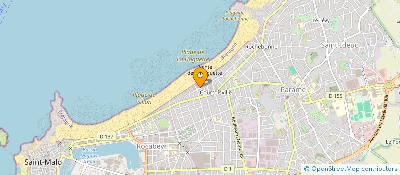 localisation de l'entreprise S.C.I. DES NIELLES  SAINT-MALO