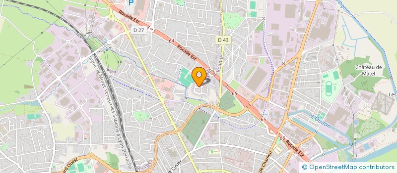 localisation de l'entreprise S.C.I. DES SABLES  MABLY