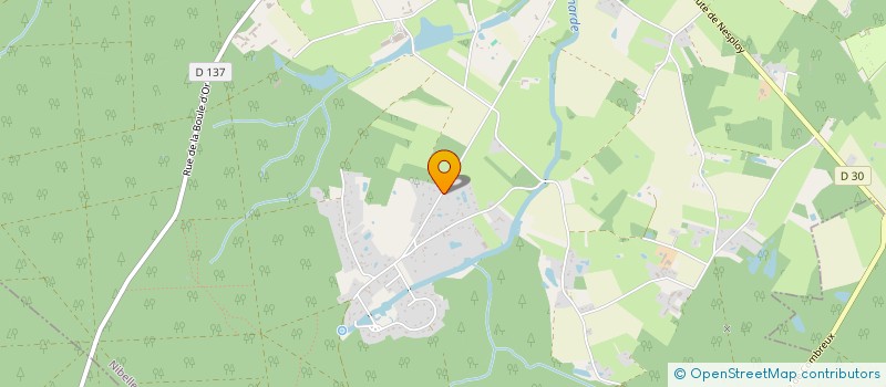 localisation de l'entreprise S.C.I. DES VIGNES à NIBELLE