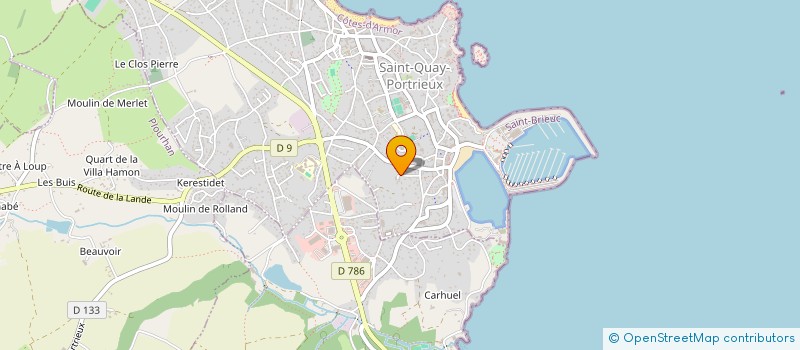 localisation de l'entreprise S.C.I. DEVANT LA VILLE  SAINT-QUAY-PORTRIEUX