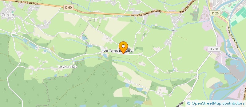 localisation de l'entreprise S.C.I DI DOMENICO  GUEUGNON