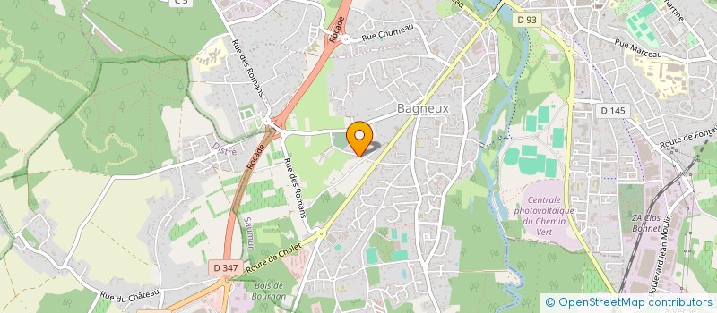 localisation de l'entreprise S.C.I. DIDINE  SAUMUR