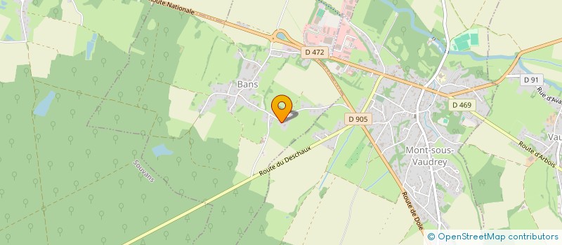 localisation de l'entreprise S.C.I. DILANITIB  BANS