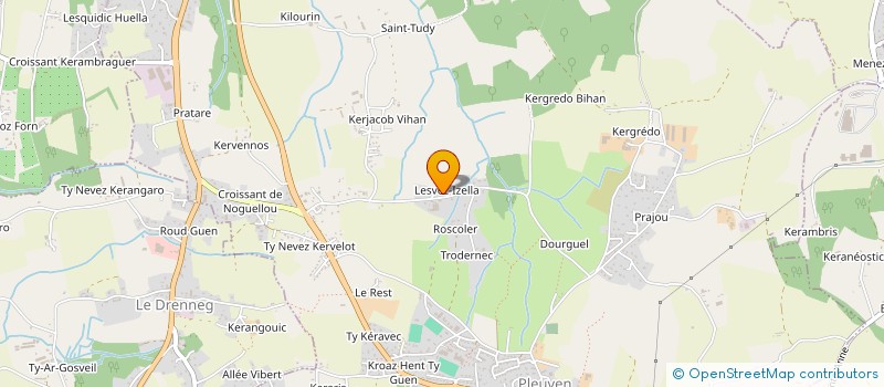 localisation de l'entreprise S.C.I. DMFG 1  PLEUVEN