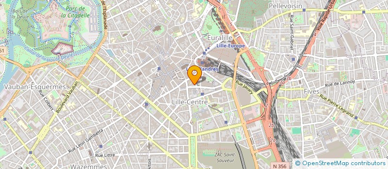 localisation de l'entreprise S.C.I DOHOD à LILLE