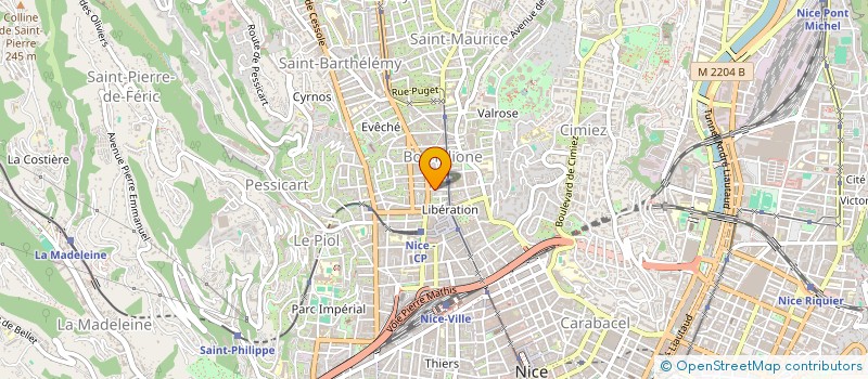 localisation de l'entreprise S.C.I DOLOVI à NICE
