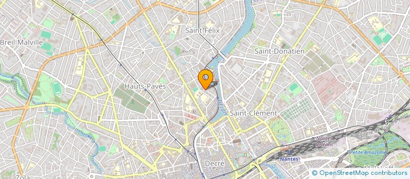 localisation de l'entreprise S.C.I. DOMI7  NANTES
