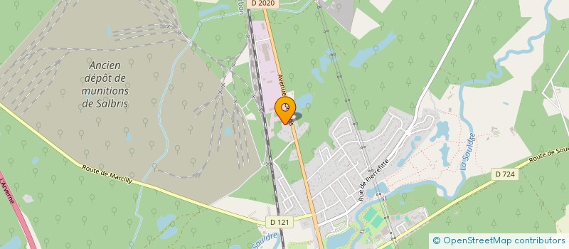 localisation de l'entreprise S.C.I DOUGLAS  SALBRIS