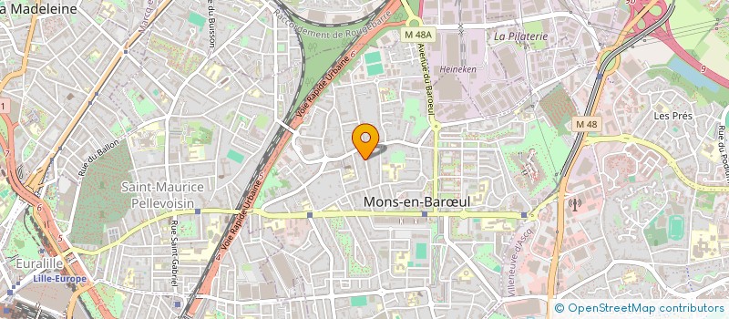 localisation de l'entreprise S.C.I. DS  MONS-EN-BARUL