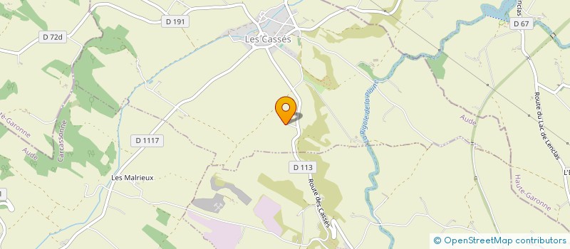 localisation de l'entreprise S.C.I. DU 128  SAINT-PAULET