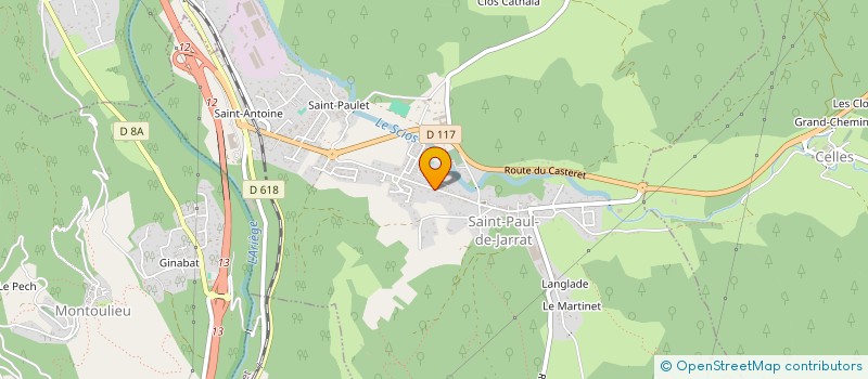 localisation de l'entreprise S.C.I. DU 3 RUE DU PONT à VERNAJOUL