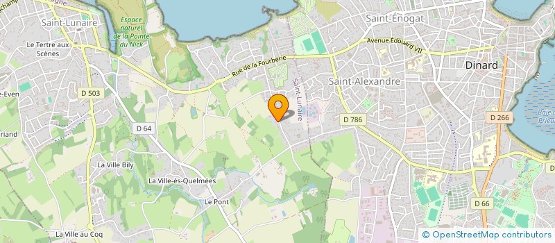 localisation de l'entreprise S.C.I. DU 552 RUE DE LA VILLE GEHAN  SAINT-LUNAIRE