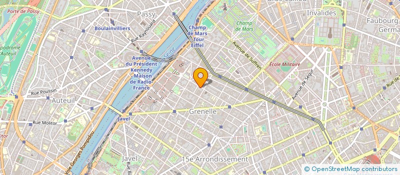 localisation de l'entreprise S.C.I DU BESSILLON  PARIS