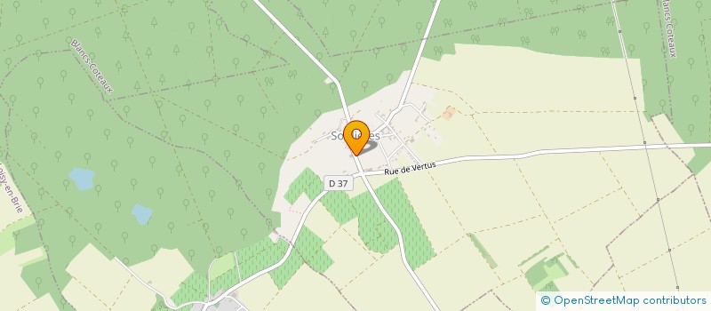 localisation de l'entreprise S.C.I DU CHATEAU  BLANCS-COTEAUX