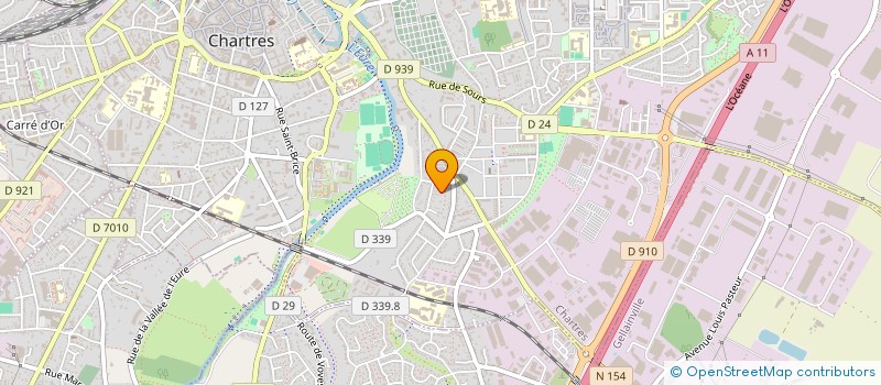 localisation de l'entreprise S.C.I. DU CLOS ROBLOT à CHARTRES