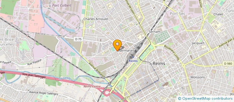 localisation de l'entreprise S.C.I. DU DC VIDET  REIMS